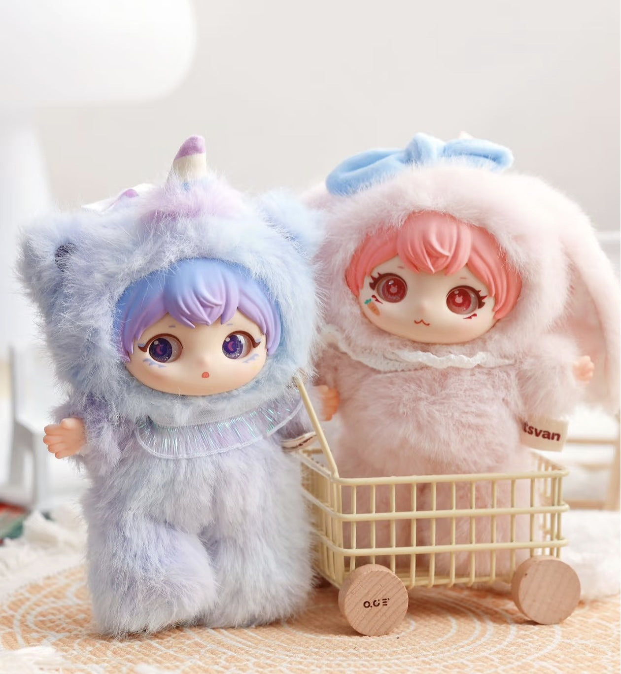 ZiYuLi Animal Party Plush Series Keychain Blind Box