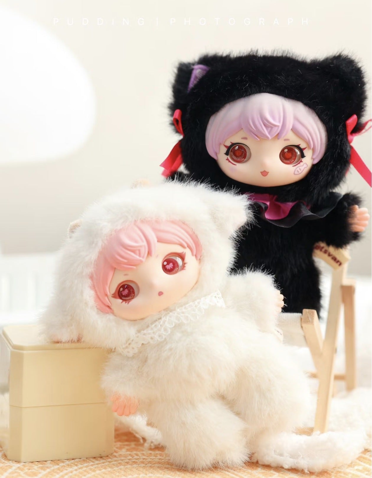 ZiYuLi Animal Party Plush Series Keychain Blind Box