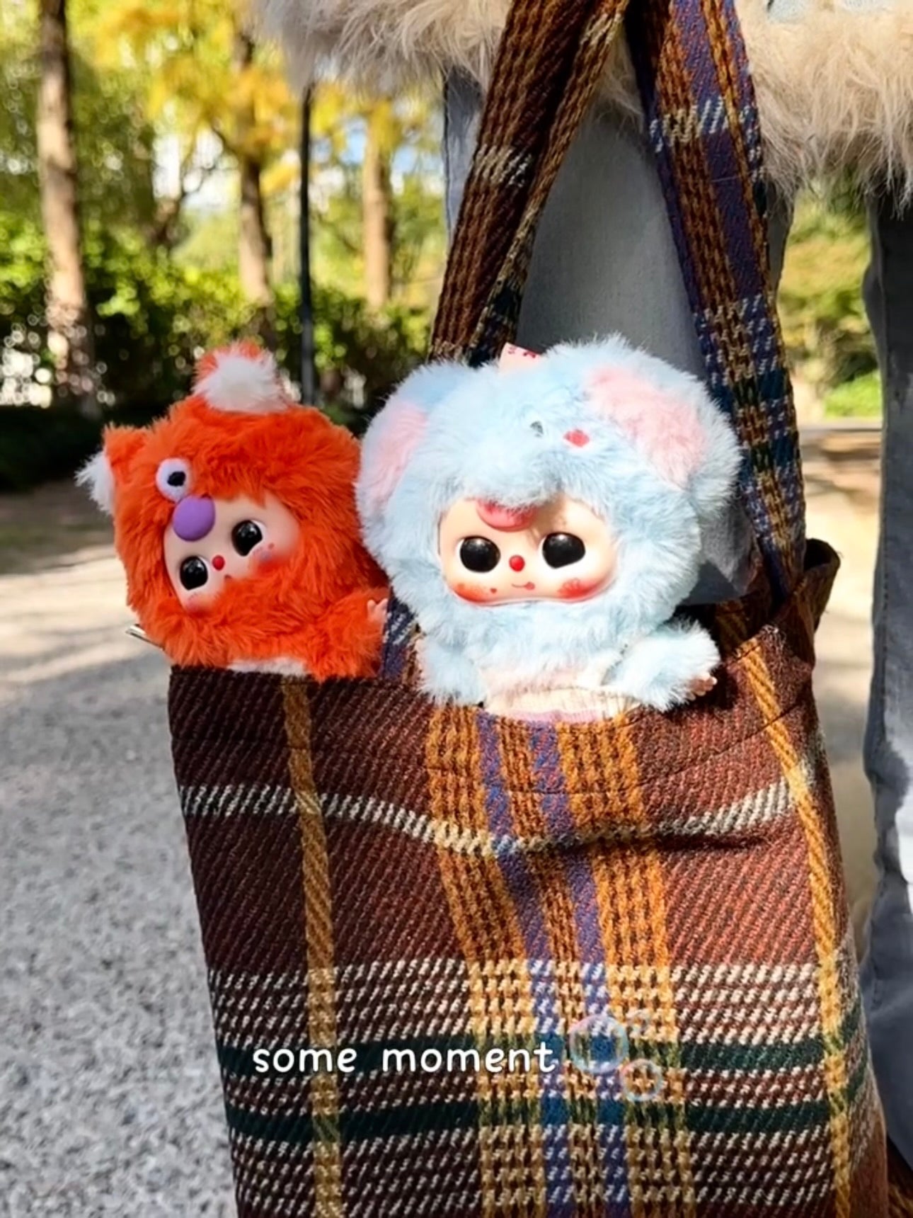 Baby Three Little Lovely Plush Series Pendant Blind Box