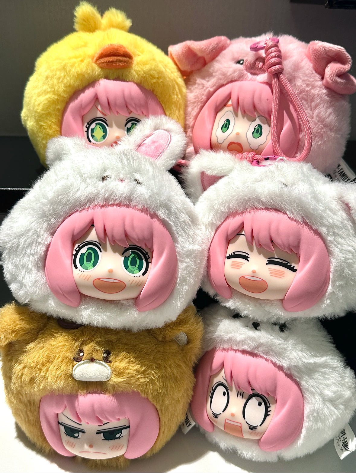 Spy Family Anya Animal Party Series Plush Pendent Blind Box
