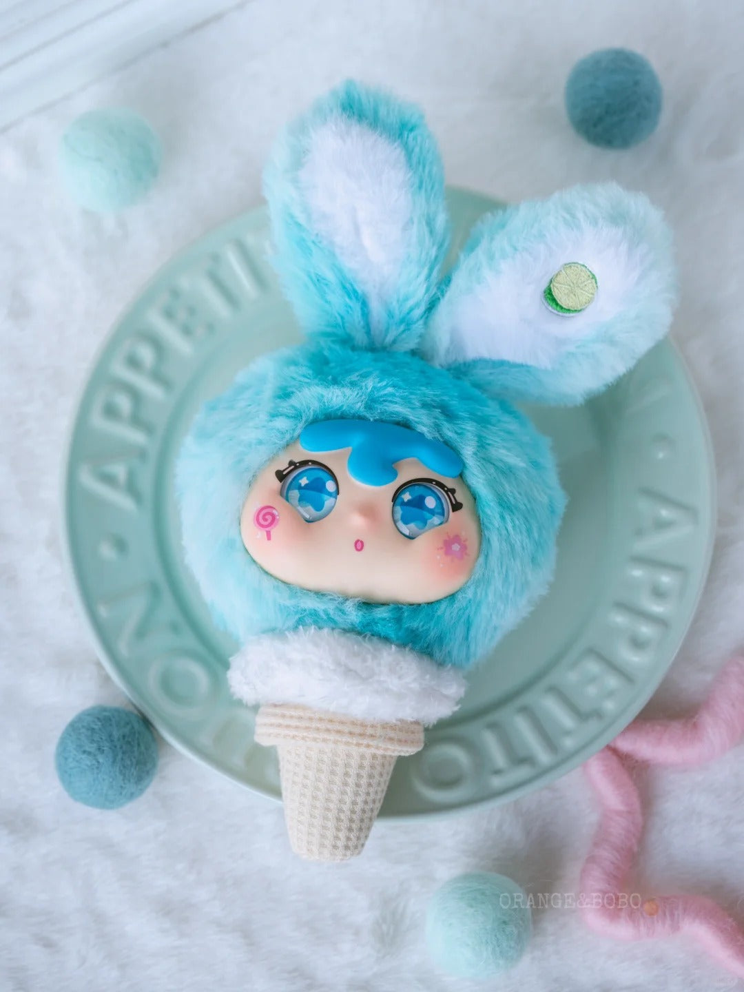 Haani Barbie Dessert Plush Series Keychain