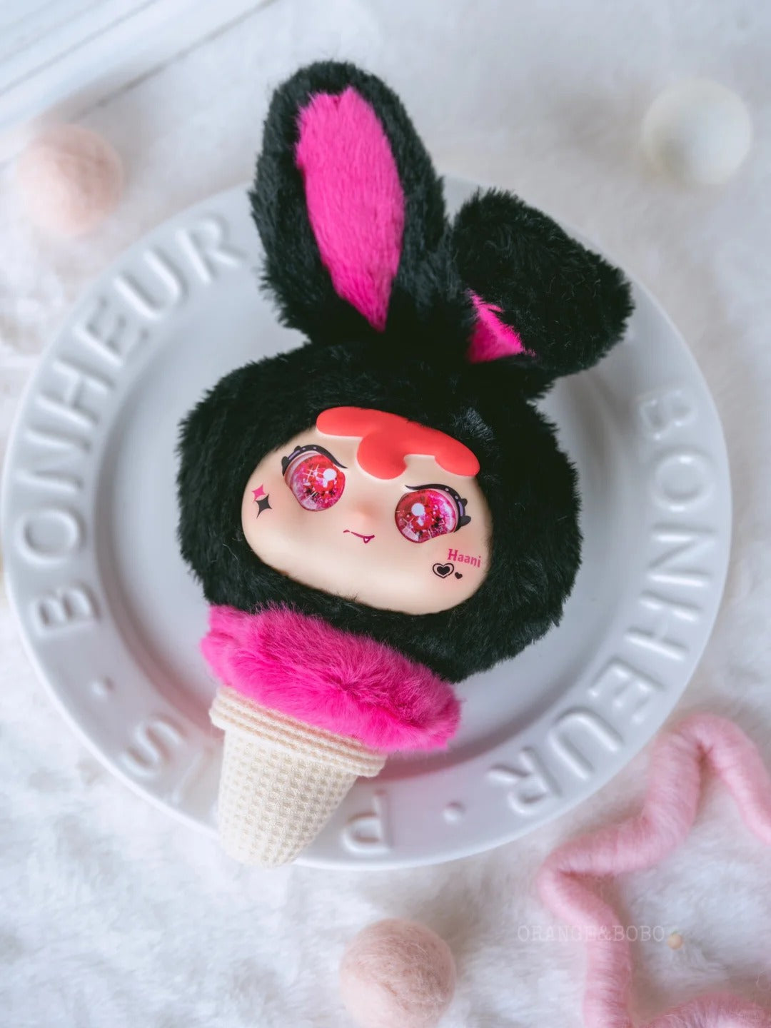 Haani Barbie Dessert Plush Series Keychain