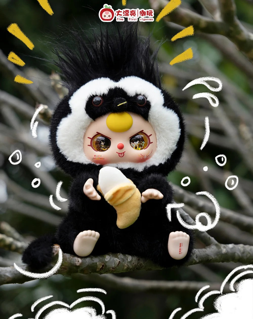 Baby Three 400%- V3 Plush Blind Box