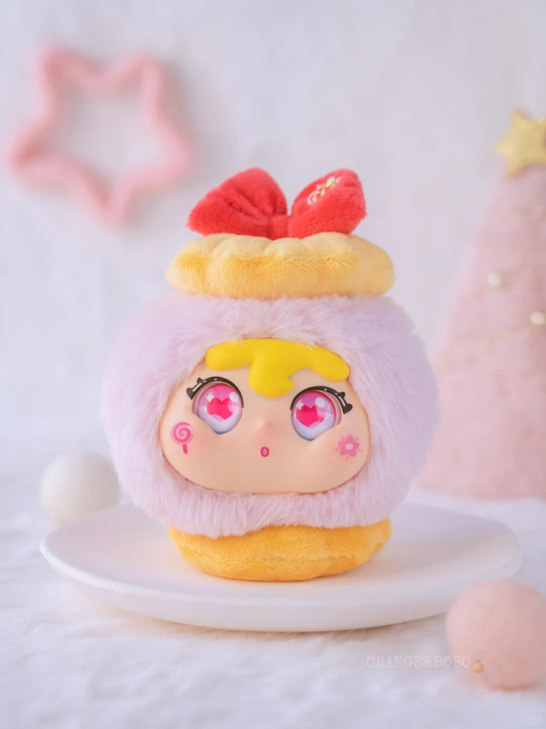 Haani Barbie Dessert Plush Series Keychain