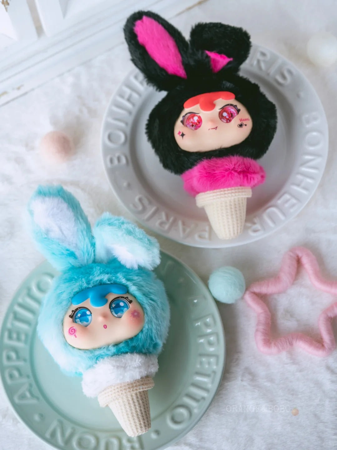 Haani Barbie Dessert Plush Series Keychain
