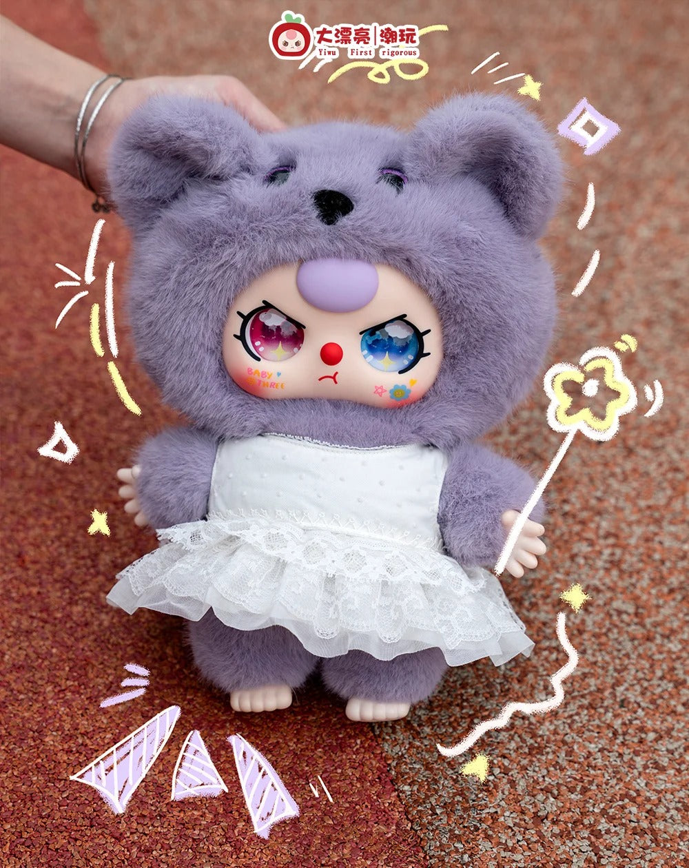 Baby Three 400%- V3 Plush Blind Box