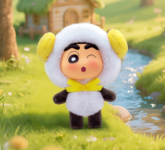 Shin Chan Q Cutie Plush Series Pendant Blind Box