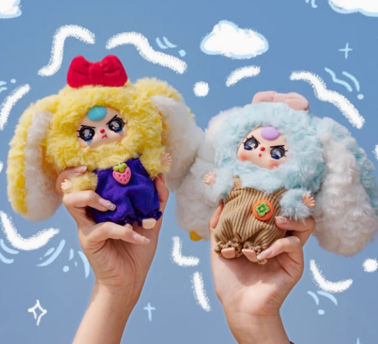 Baby Three Baby Macaron Bunny V2 Plush Series Blind Box