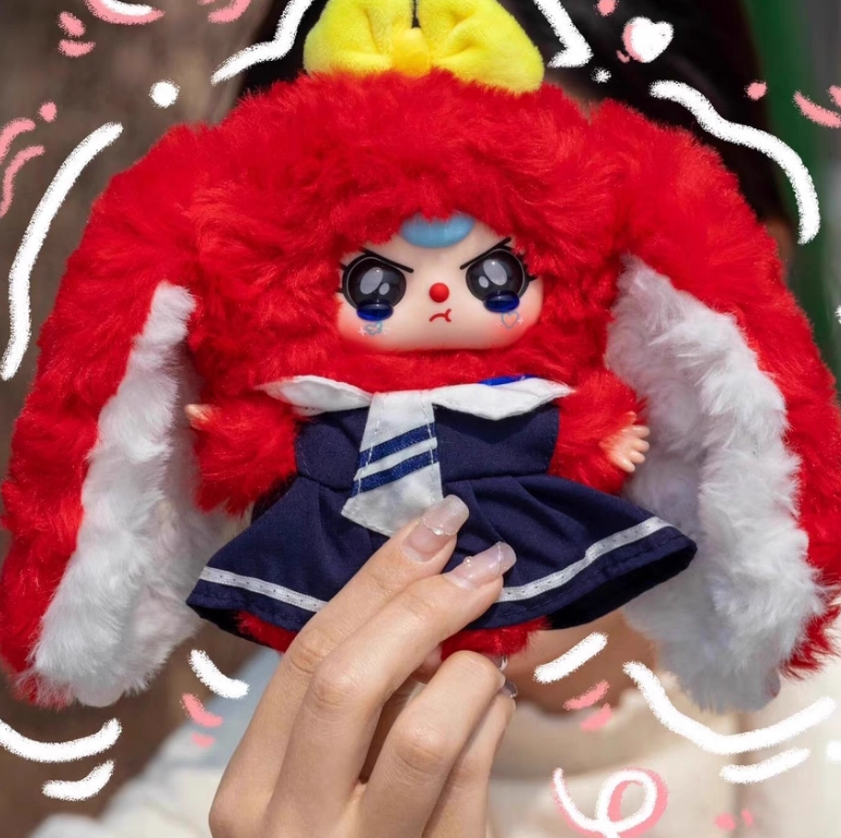 Baby Three Baby Macaron Bunny V2 Plush Series Blind Box