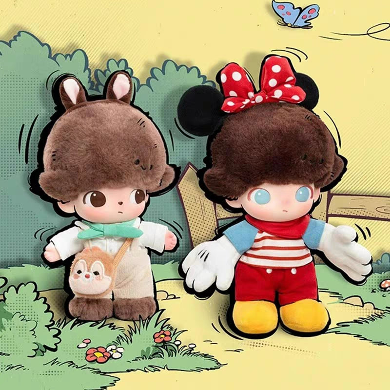 Dimoo World Series Vinyl Plush Keychain Blind Box