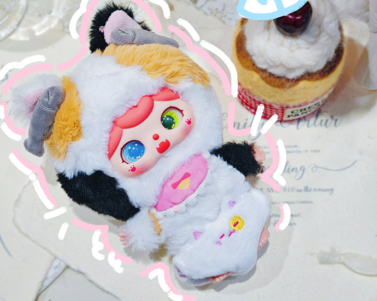 Crie Baby Animal Kindergarten Plush Pendent Series Blind Box