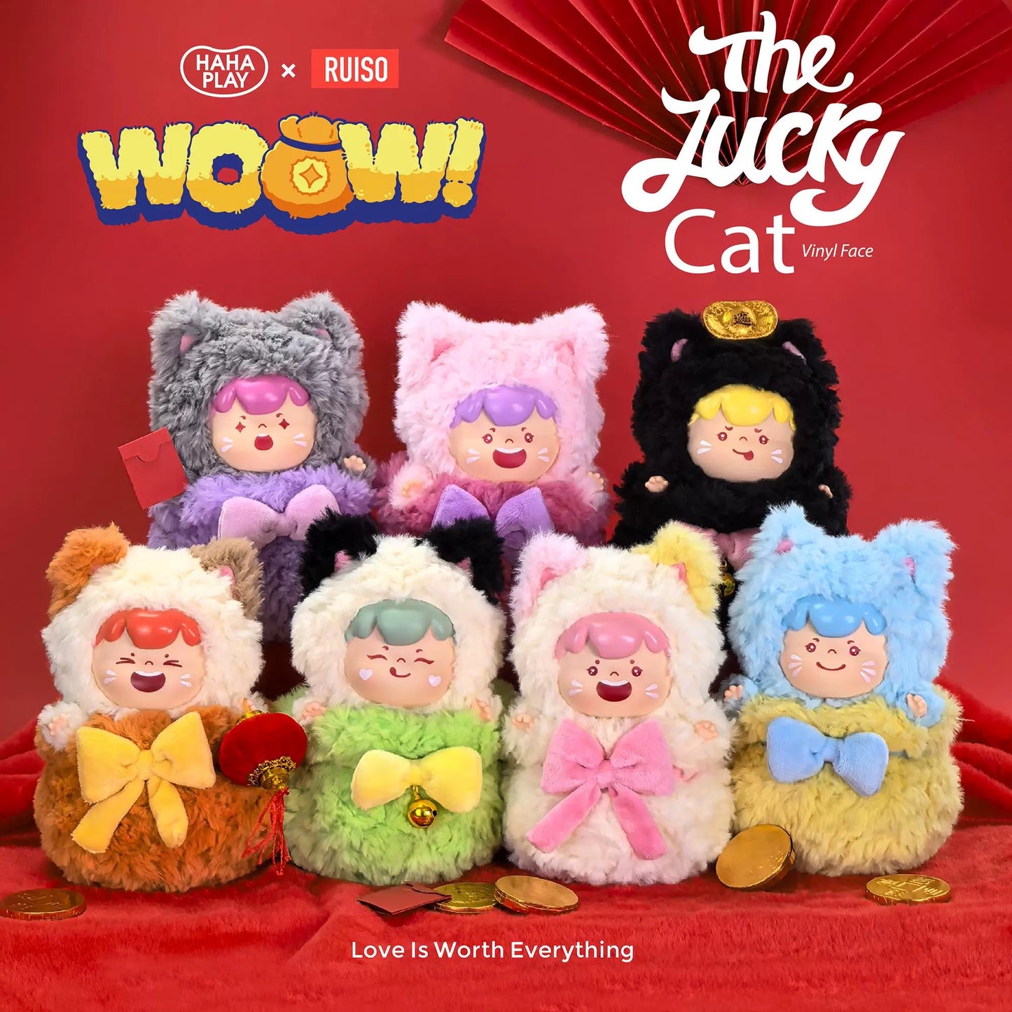 WOOW The Lucky Cat Plush Blind Box