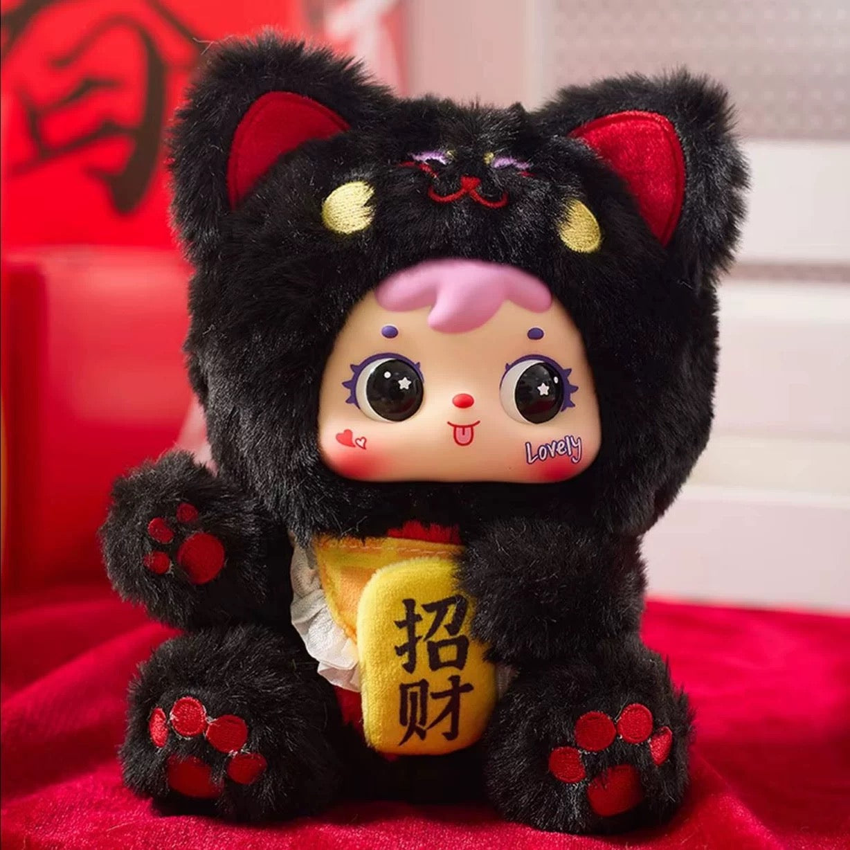 Samuel Lucky Cat Series Plush Pendent Blind Box