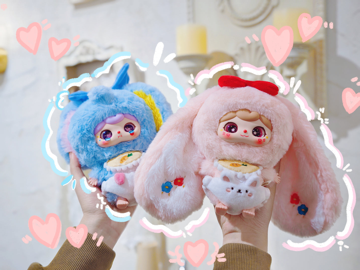 Crie Baby Animal Kindergarten Plush Pendent Series Blind Box