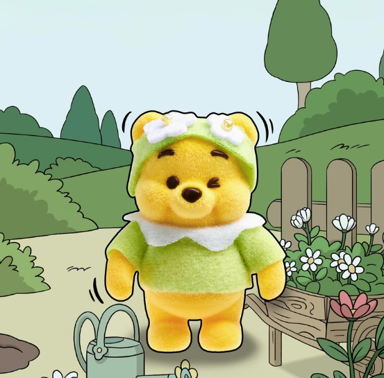 Winnie The Pooh Touching Garden Series Blind Box