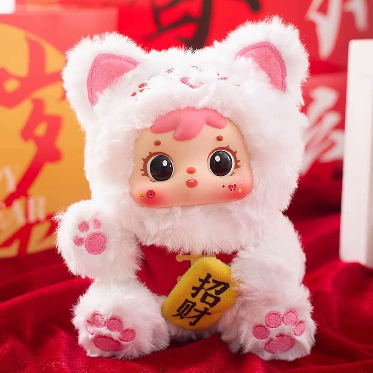 Samuel Lucky Cat Series Plush Pendent Blind Box