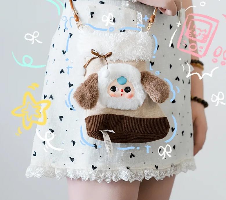 Baby Three-Mobile Phone Bag Plush Blind Box