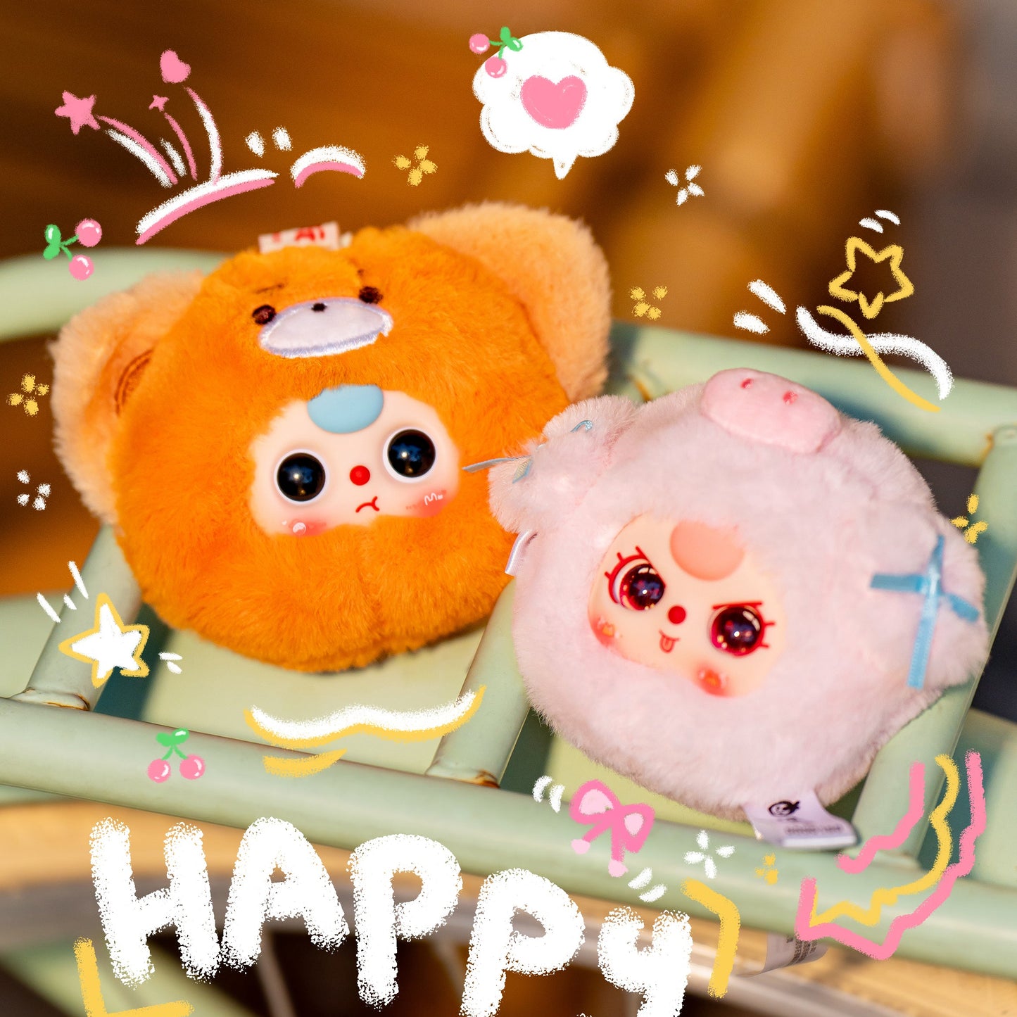 Baby Three-Little One Series Plush Blind Box