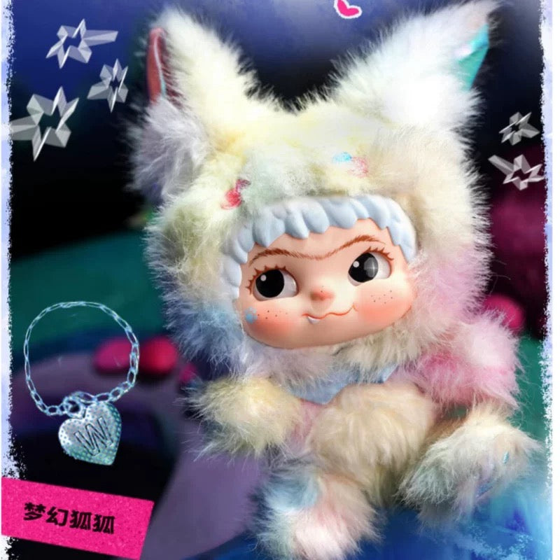 Wakuku Fox&Bunny Trick Dairy V2 Series Plush Pendent Blind Box