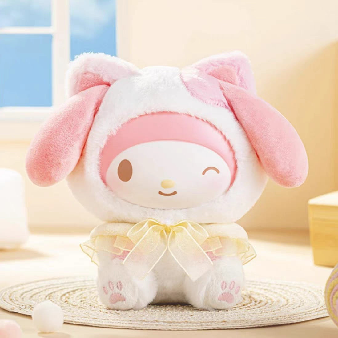 Sanrio Play With Kittens Series Plush Pendant Blind Box