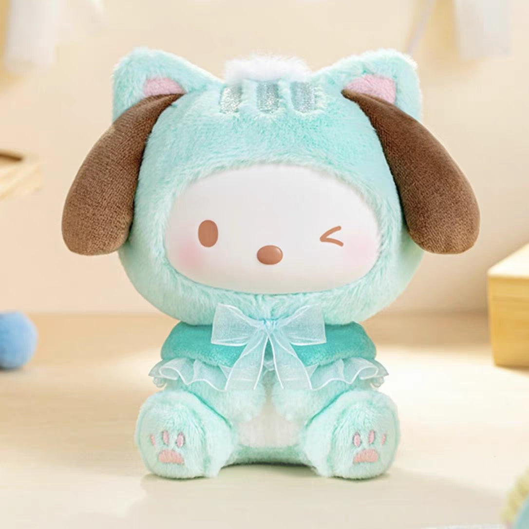 Sanrio Play With Kittens Series Plush Pendant Blind Box