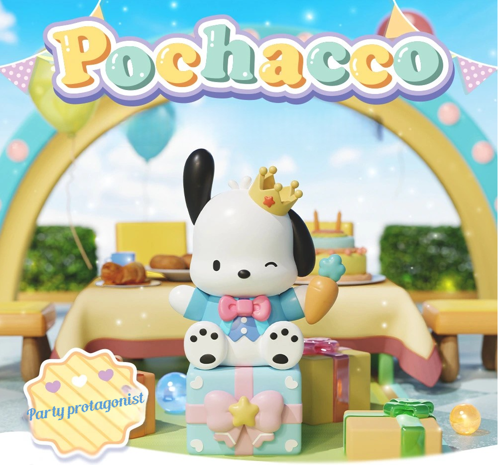 Pochacco Welcome to My Party Series Blind Box