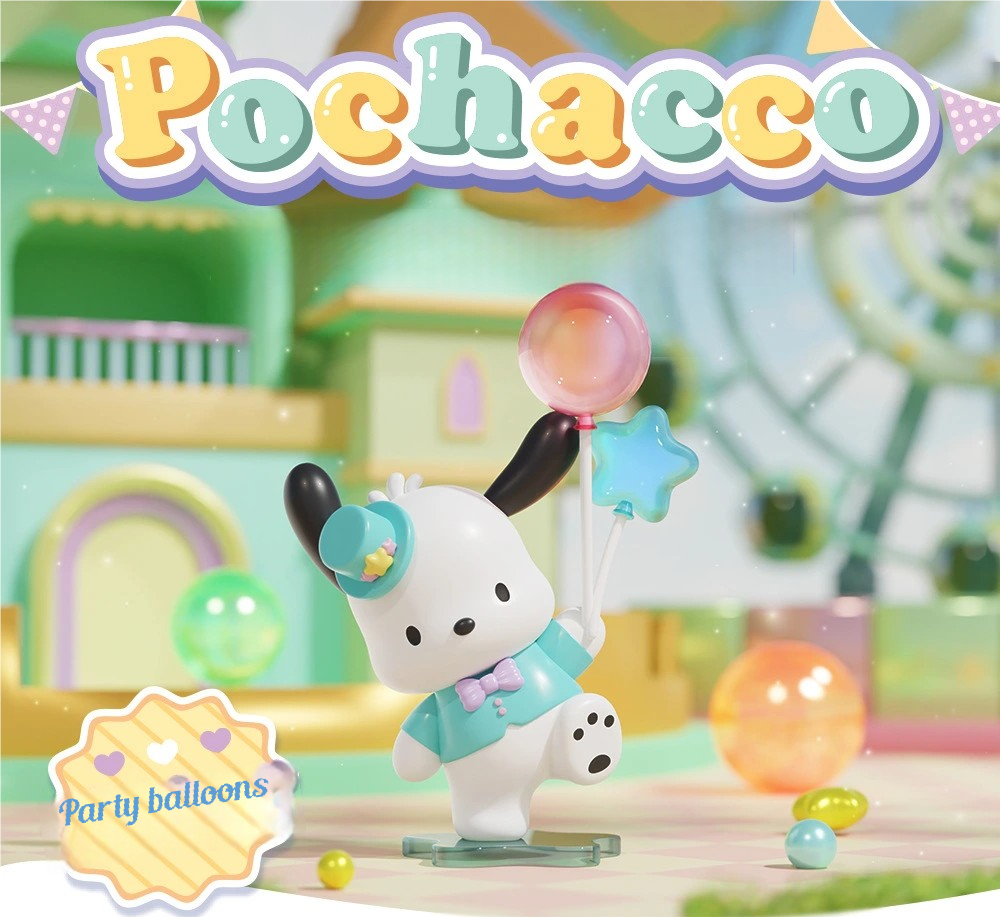Pochacco Welcome to My Party Series Blind Box
