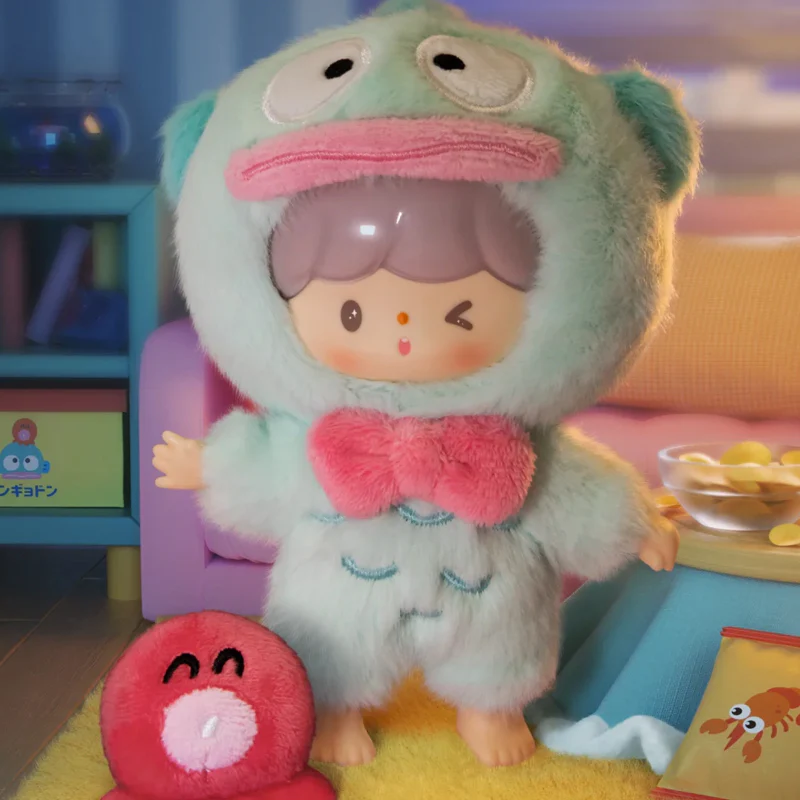 ZZoton x Sanrio Love-League Buddies Series Plush Blind Box