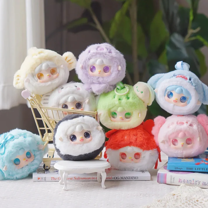 Yooki V6 Mini Ocean Baby Series Plush Blind Box Keychain