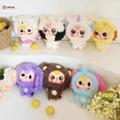Baby Three Big Head Baby Zipper Bag Plush Series Blind Box