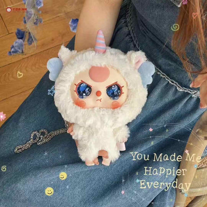 Baby Three Big Head Baby Zipper Bag Plush Series Blind Box