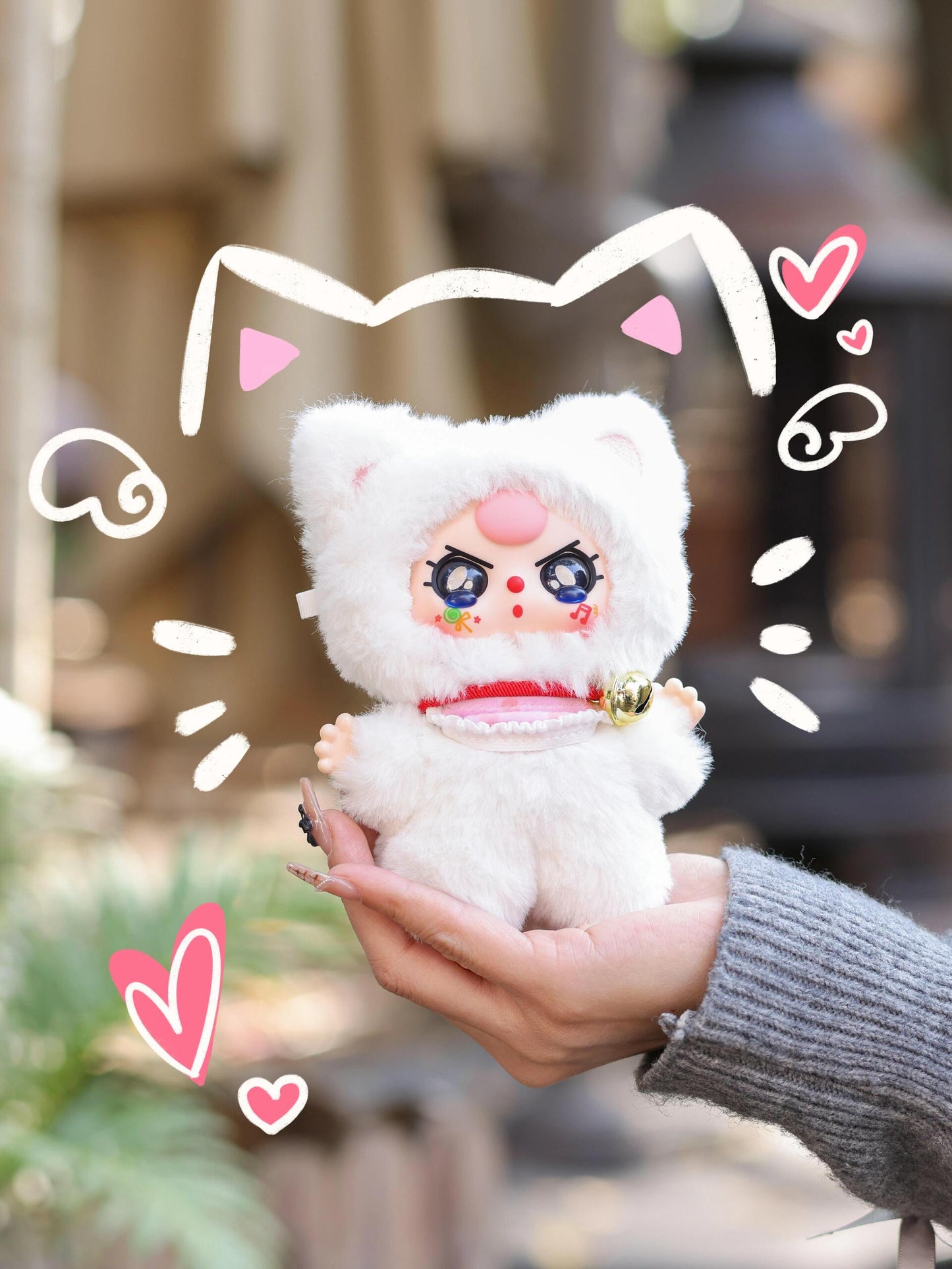 Baby Three Billionaire Cat Plush Series Blind Box