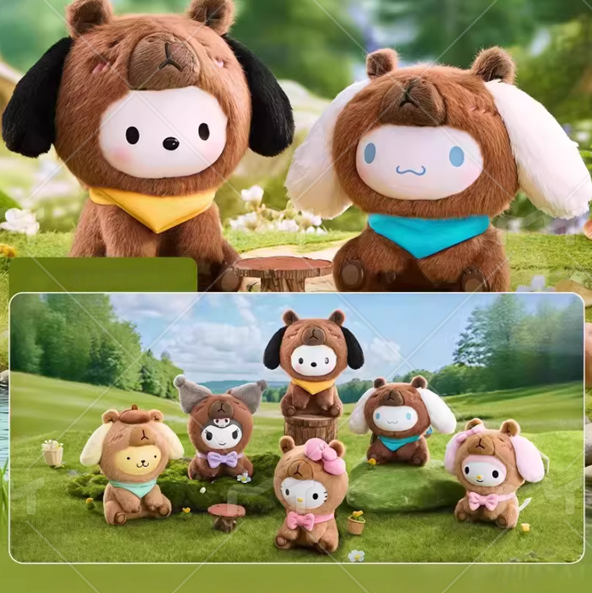 Sannrio Vinyl Capybara Series Plush Blind Box