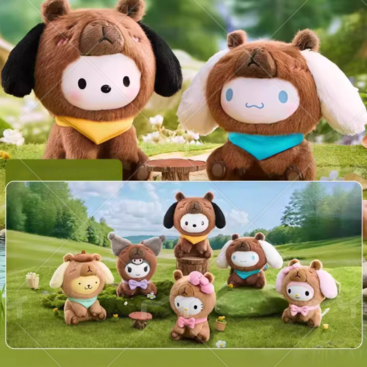 Sannrio Vinyl Capybara Series Plush Blind Box