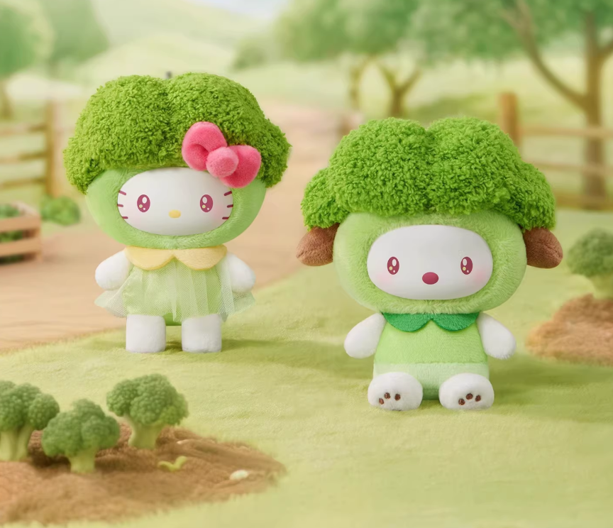 Sanrioo Vegetable And Fruit Series Plush Pendent Blind Box