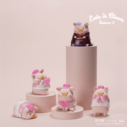 LuLu Piggy The Bloom Sakura Series Blind Box