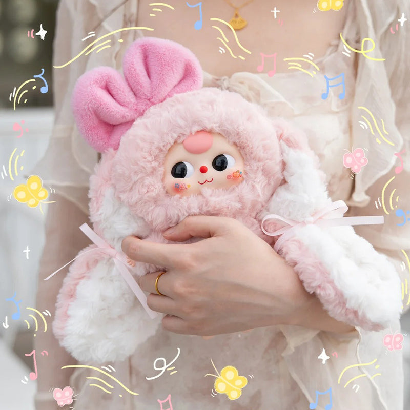 Baby Three Bunny Return Plush Blind Box Keychain