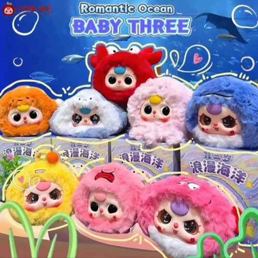 Baby Three Romantic Ocean Plush Series Blind Box