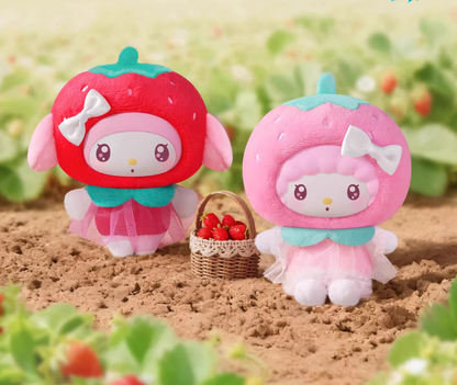Sanrioo Vegetable And Fruit Series Plush Pendent Blind Box