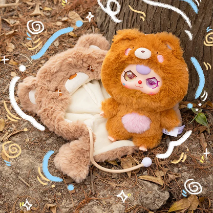Baby Three I'm Not A Warrior Series Plush Pendant Blind Box
