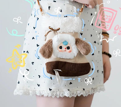 Baby Three-Mobile Phone Bag Plush Blind Box