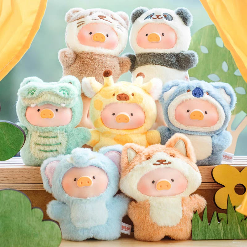 LuLu The Piggy Animal Party Puppet Show Plush Pendant Series Blind Box