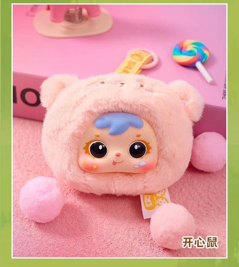 Samuel MINI Small Animal Plush Series Keychain Blind Box