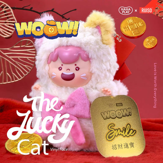 WOOW The Lucky Cat Plush Blind Box