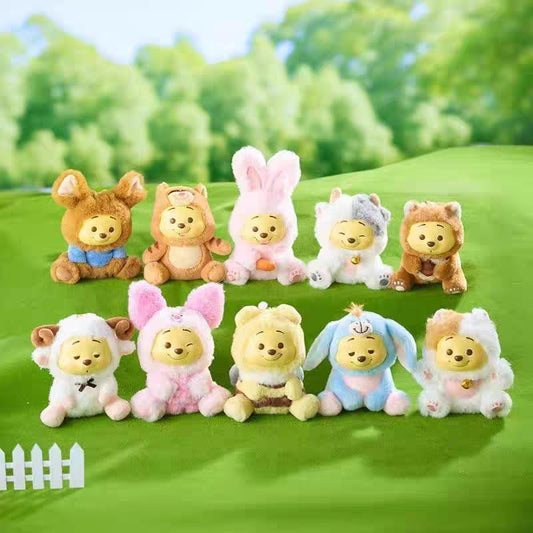 Winnie the Pooh Naughty Team Vinyl Plush Series Pendant Blind Box