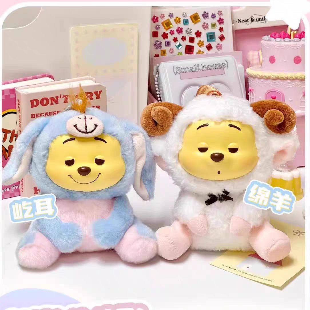 Winnie the Pooh Naughty Team Vinyl Plush Series Pendant Blind Box