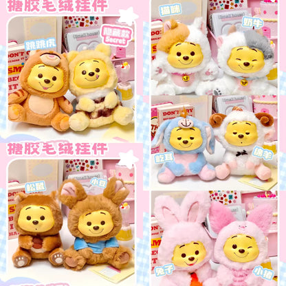 Winnie the Pooh Naughty Team Vinyl Plush Series Pendant Blind Box